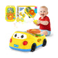 Toys for Boys Ages 2-4 - 3-in-1 Toddler Remote Control & Push Car & Musical Racing Adventure Steering Wheel Driving Game, Intera