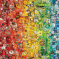 Cobble Hill 2000 Piece Rainbow Puzzle - Includes Sample Poster - 39.25 x 26.62 inches - Cardboard - Model 49001