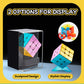 GONINO Speed Cube  Magic Cube Toy 2025  3x3 Magnetic Mirror Reflective Cube Set  Metallic Stickerless Speedcube 3x3x3 with Display Stand & Showcase  Puzzle Birthday Gifts for Kids mature-themeds Girls Boys