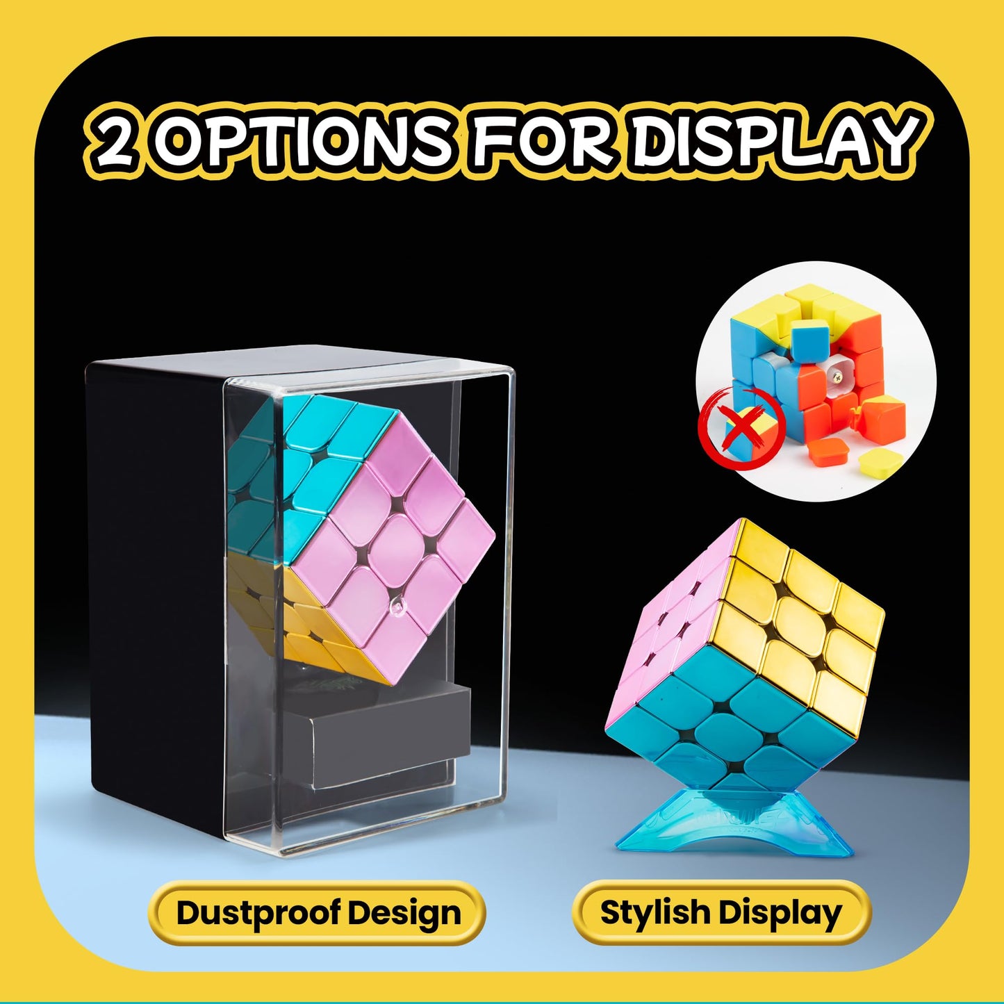 GONINO Speed Cube 3x3 Magnetic Puzzle Toy Macaron Color Toytooth gonino-speed-cube-3x3-magnetic-puzzle-toy-macaron-color-toytooth