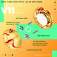 Magicyoyo V11 Fingerota Professional Finger Spin Yoyo - Dual Purpose Trick Yoyo Responsive &Unresponsive Yo Yo For All Levels +Y