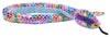 Wild Republic Foilkins Snakes  Dotted Rainbow  Stuffed Animal  54 inches  Gift for Kids  Plush Toy  Fill is Spun Recycled Water Bottles