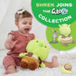 KIDS PREFERRED Shrek Cuteeze Plush Toy - 12" Green Soft Plushie with Crinkle Sound, Comforting Beans - Ideal Gift for Baby Boys & Girls