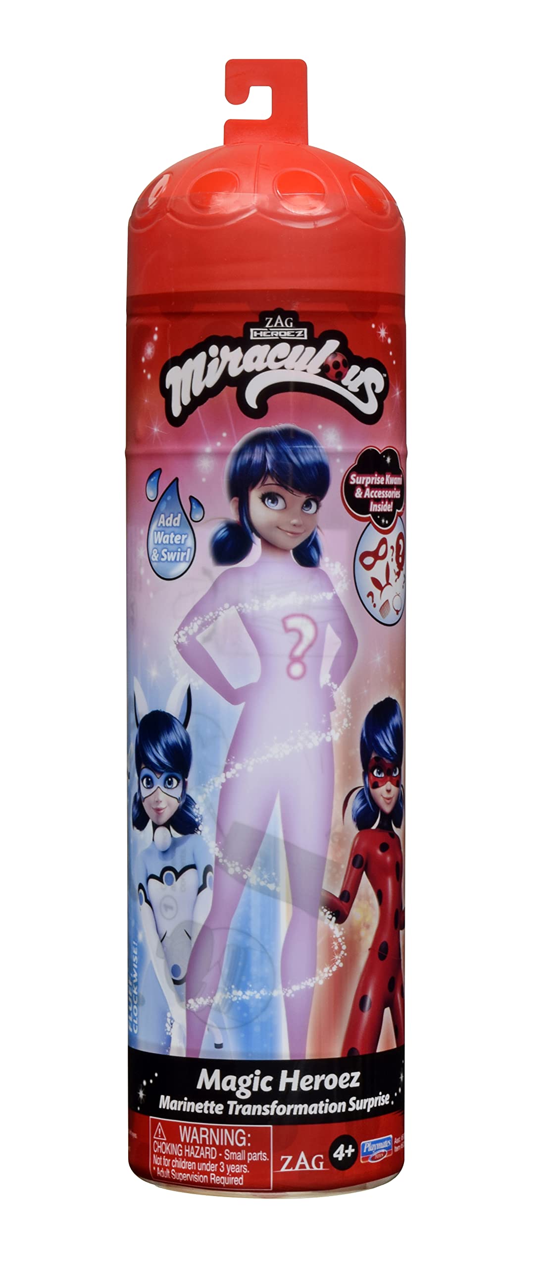 Miraculous: Ladybird And Black Cat Time To Transform Marinette Doll