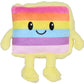 Iscream Screamsicles Kawaii Sweet Shop 8'' Plush - Rainbow Cake Slice
