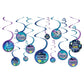 Battle Royal Spiral Decoration - Multicolor, 12 Pcs