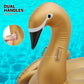MoNiBloom Pool Float for mature-themed Inflatable Giant Floaties Swan Lake Rafts Swimming Floaty Summer Beach Ride-ons