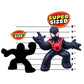 Heroes Of Goo Jit Zu Marvel Supagoo Hero Pack 8' Tall Super Stretchy Spider-Man Miles Morales Action Figure