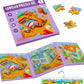 Magnetic Puzzles for Toddlers, 37 Pieces Travel Puzzles Game Magnetic Jigsaw Puzzle Magnet Puzzle Book for Kids Car Traffic Acti