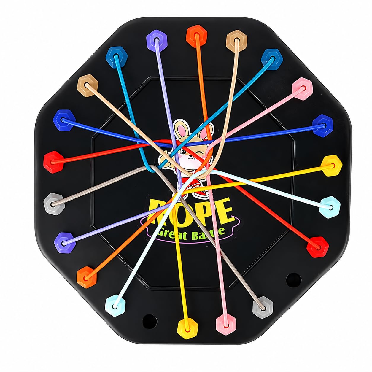 Dorytoy Rope Challenge Board Game for Kids & Family, Stick Pulling Strategy, Interactive Party Puzzle Toy, Educational SkillBui