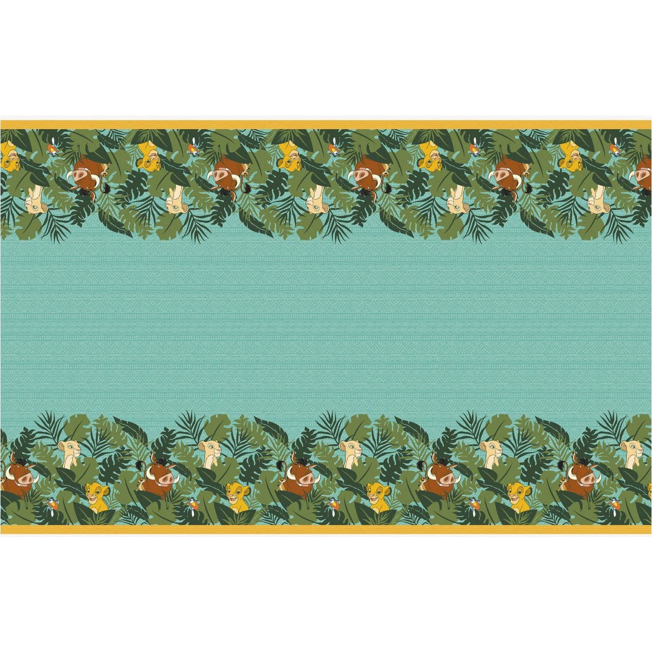 Unique Disney Lion King Rectangular Plastic Table Cover 54 x 84 1 Pc