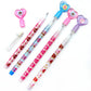 TINYMILLS 24 Pcs Donuts Multi Point Stackable Push Pencil Assortment with Eraser for Donut Party Favor Prize Carnival Goodie Bag