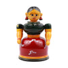 Traditional Wooden Indian Marriage Couple Set Etikopaka Toys (Multicolour, 4 Inches)