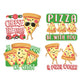 PIZZA STICKERS JUMBO SCENTED