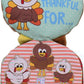 Magic Years Baby Plush, Soft, Crinkle Activity Book, 5 Inches (Thanksgiving Turkey)