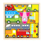 Wooden Cartoon Animal Puzzle MultiColor  Vehicles Theme