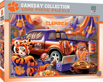 Masterpieces 1000 Piece Jigsaw Puzzle for Adults - NCAA Clemson Tigers Gameday - 19.25x26.75
