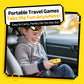 Easemom Handheld Electric Puzzle Game Console - Tic Tac Toe Game Educational Road Trip Activities For Kids - Board Games, Juegos