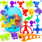32 Pcs Suction Cup Toys Kids Bath Toy Party Favor Goody Prize Stuffer Gift For 2 3 4 5 6 Year Old Boy Girl Toddler Travel Toy Ed
