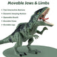 DINOSAURS'ISLAND TOYS Giganotosaurus Dinosaur Action Figure with Sound & Light, Green, Model RS069-2C, Perfect for Kids 3-7, Ideal Birthday Gift