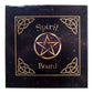 Nemesis Now Spirit Board by Lisa Parker, 39cm Black Wood Design, Ideal for Witchcraft and Spiritual Practices