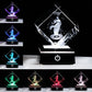 3D Crystals Virgo Zodiac Astrology Gifts For Women Men,Virgo Glass Figurine Decor Constellation Stuff Auguest September Birthday