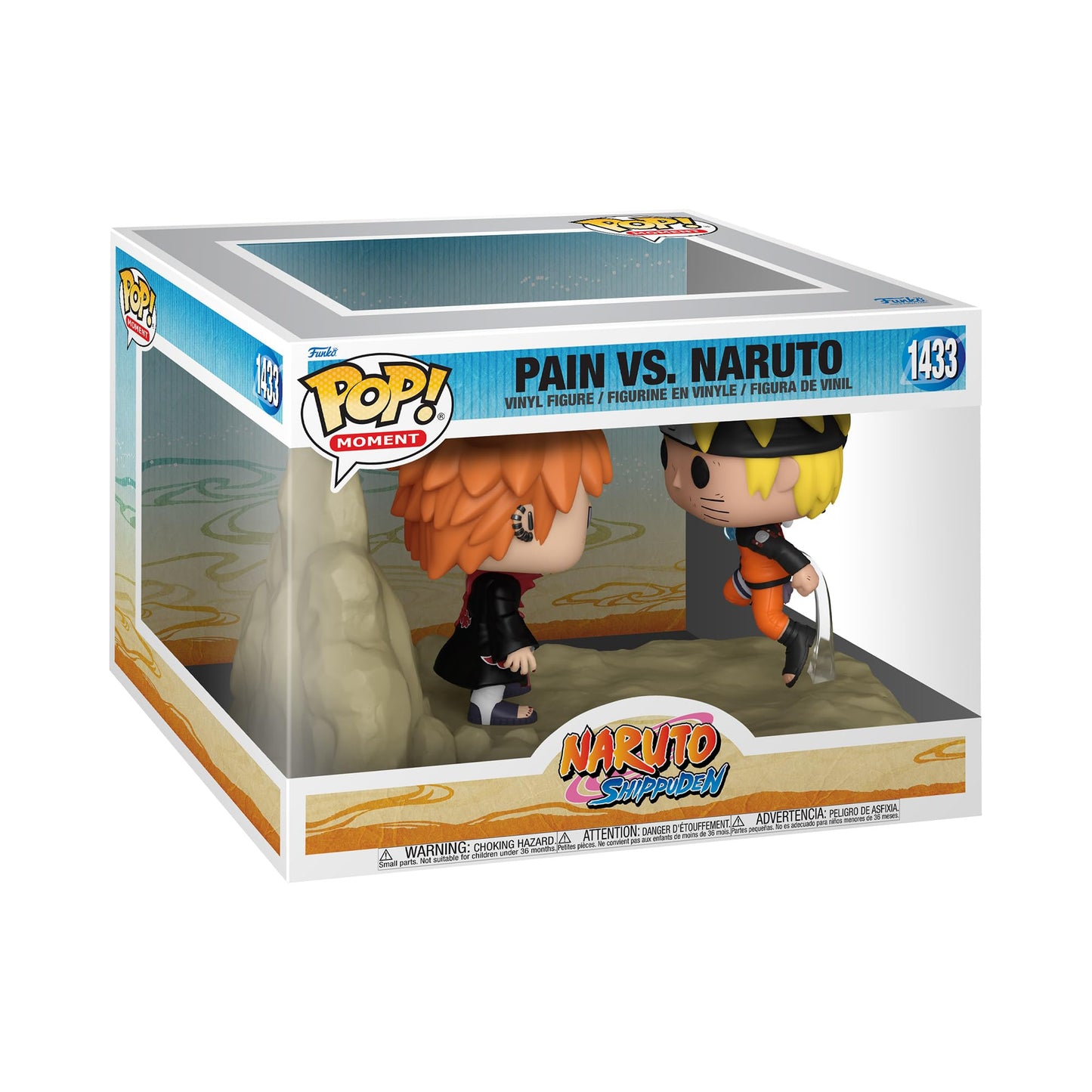 Funko Pop! Moment: Naruto Uzumaki - Pain Vs. Naruto Uzumaki - Collectable Vinyl Figure - Gift Idea - Official Merchandise - For Kids & Adults - Anime Fans - Model Figure For Collectors And Display