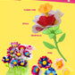 WKYCOE Fabric Flower Bouquets Craft Kit, DIY Arts and Crafts for Kids 4 5 6 7 8 9 Year Toddler Girl - Flowers Market Toy Educati