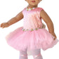 Prima Ballerina - 3 Piece Ballerina Outfit Fits 18 Inch Doll - Pink Leotard With Tutu, White Tights And Ballet Shoes (Doll Not Included)