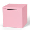 Hicocool Piggy Bank For Adults Must Break To Open, Stainless Steel Money Saving Box (Pink, 7.9 Inch)