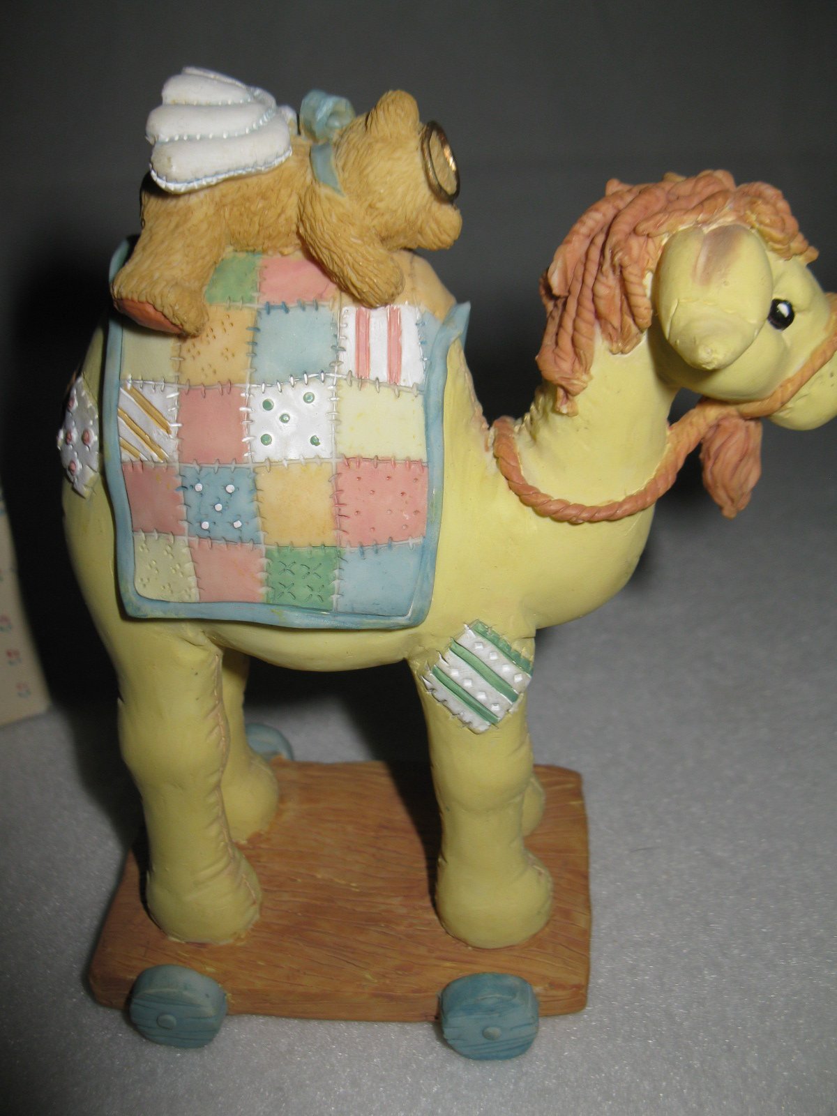 Cherished Teddies 'Camel' Pull-Toy Nativity 904309 With Box