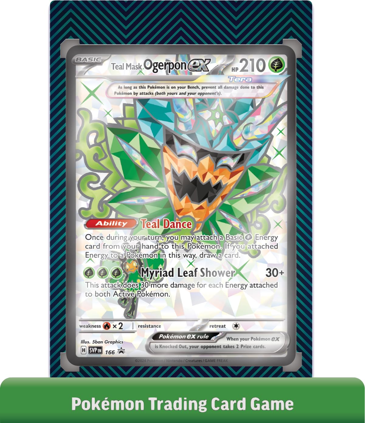 Pok?mon TCG: Ogerpon ex enhanced Collection (3 Foil Cards & 6 Boosters)