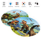 Wooden Dinosaur Puzzles For Kids Ages 4-6, Set Of 2 Packs With 48-Piece Jigsaw Puzzles Preschool Educational Brain Teaser Boards Toys Gifts Children, Wood Puzzles For 3 4 5 6 7 8 Years Old Boys Girls