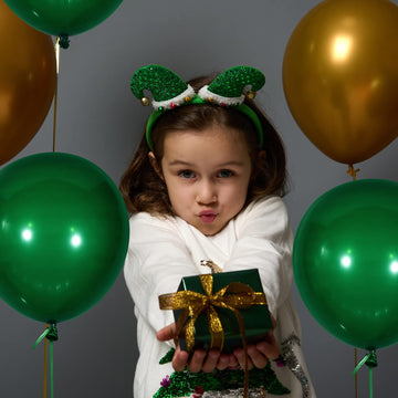 300 Pcs Latex Balloons Different Sizes 5/10/12/18 Inch Party Balloons Bulk Anniversary Balloons For Birthday Wedding Baby Shower Party Decoration (Dark Green)