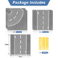6 Pack Road Base Plates For Building, Compatible With Lego Classic Bricks, 10    X 10    Baseplates Fits For Lego Roads, Road Ba