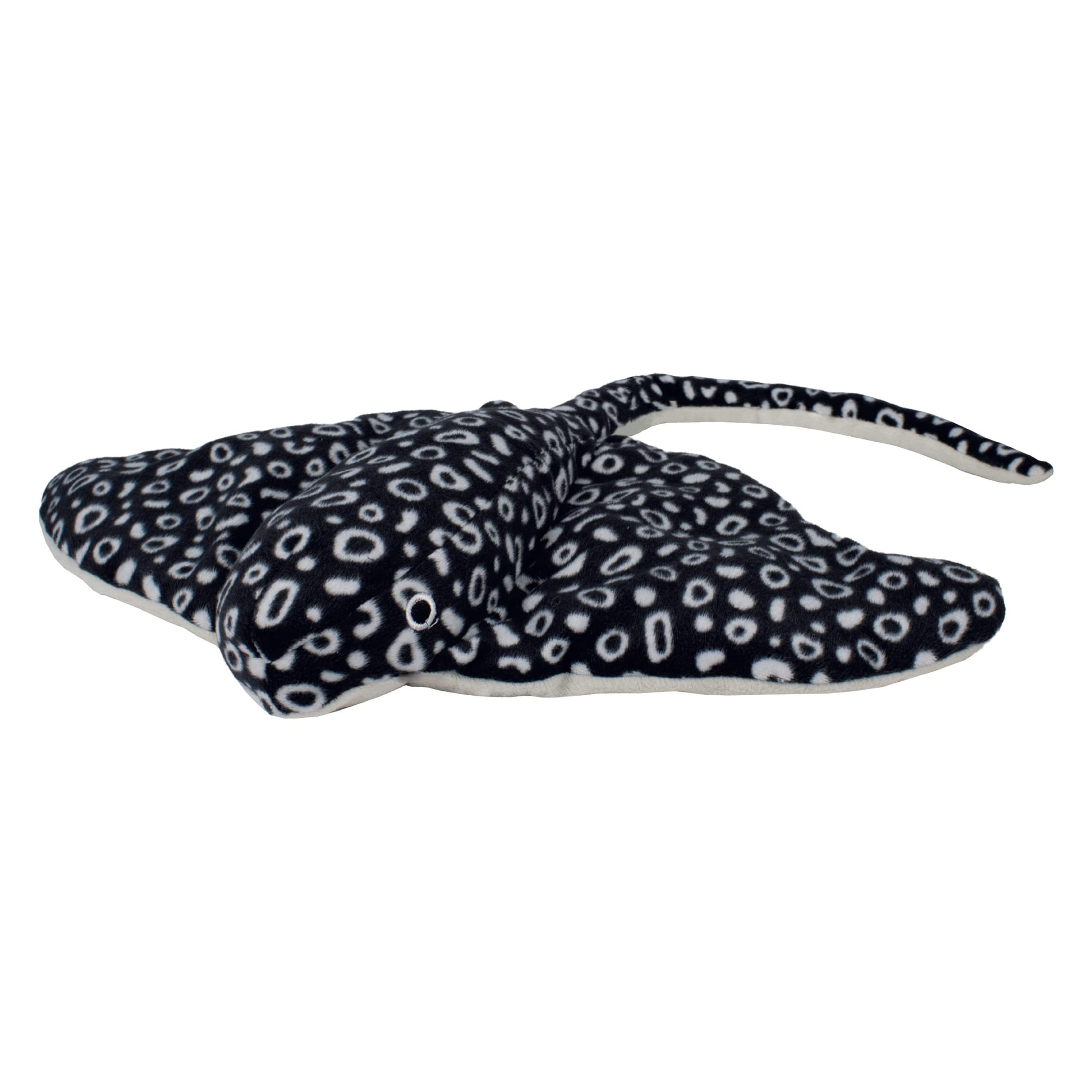 Ecobuddiez - Eagle Ray From Deluxebase. 12 Inch Eagle Ray Plush Toy. Eco Friendly Child Safe Ray Stuffed Animal Made From Recycl