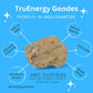 Truenergy Medium Break Your Own Geodes 20 (1.5   -2.5'') Premium Easy To Open Geode With Crystals - Includes Magnifying Glass An