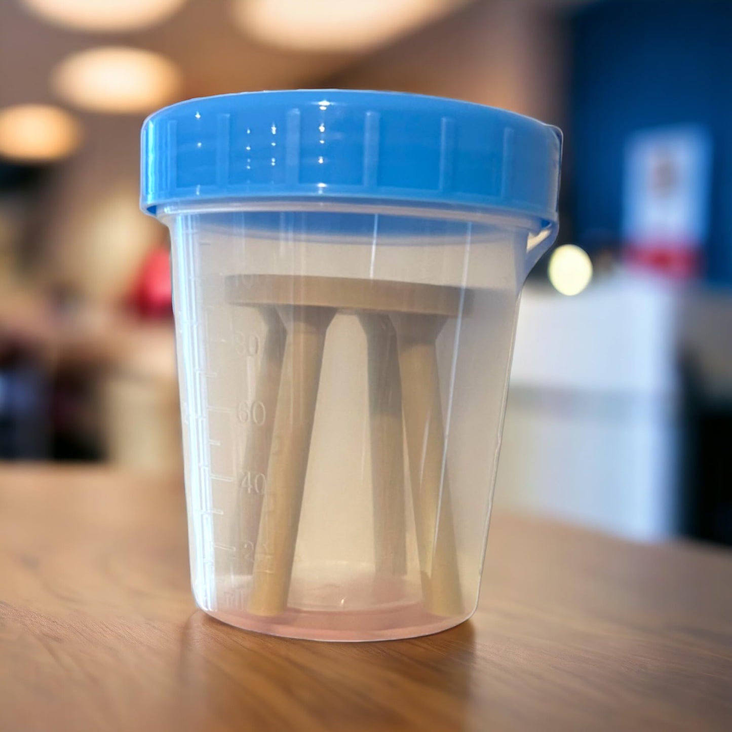 Colonial Depot Stool Sample Gag Gift  Funny Doctor Gag Gifts  Poop Sample Doctors Office Joke  Includes Sealed Container  Stool  Biohazard Bag