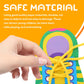 Nuobesty Shoelace Threading Teaching Toys Learn To Tie Shoelaces Toy Kids Toddlers Fine Motor Skills Toy Early Educational Toys, 5 Sets …