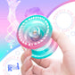 Magicyoyo Responsive Yoyo K1-Plus For Kids Beginners, Dual Purpose Yoyo With Unresponsive Bearing Kit + Yoyo Storage Bag + 12 Yoyo Strings And Yo-Yo Glove Gift (Green Pink)
