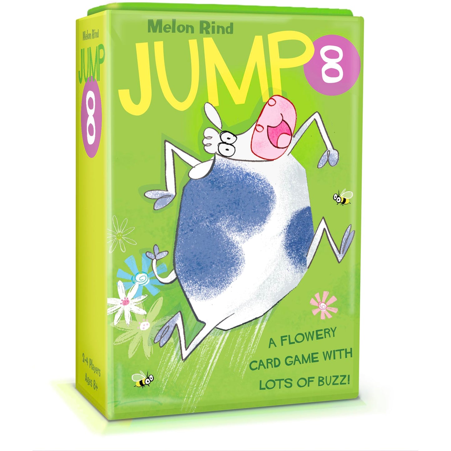 Melon Rind Jump 8, Math Game For Kids Learning Multiples Of 8, Lively, Fun Card Game, Quick Activity For Boosting Math Confidenc