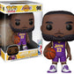 Funko POP NBA Lebron James - 10" Vinyl Figure, Multicolor, Lakers Purple Jersey, Model 52359