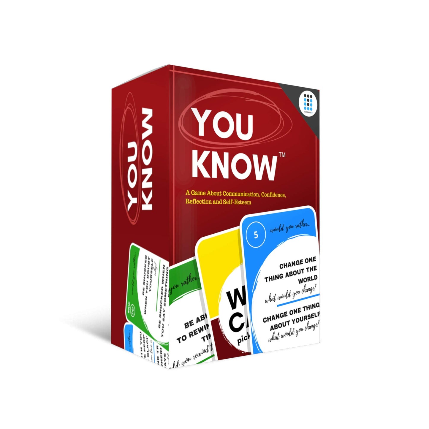 Therapy U You Know Social Skills Game - Cardstock, Multicolor, Fun Therapy Game for Communication and Relationship Building