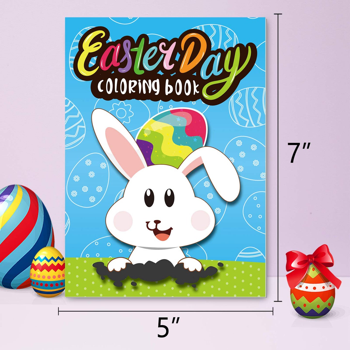 Omgouue Easter Day Coloring Books Kids Indoor Activities At Home Party Favors Supplies 24 Pack