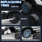 YUAN PLAN Remote Control Car RC Drift Car, 1/24 RC Car 2.4GHz 4WD RC Drift Racing Car High Speed RC Cars with Cool Lights, Recha
