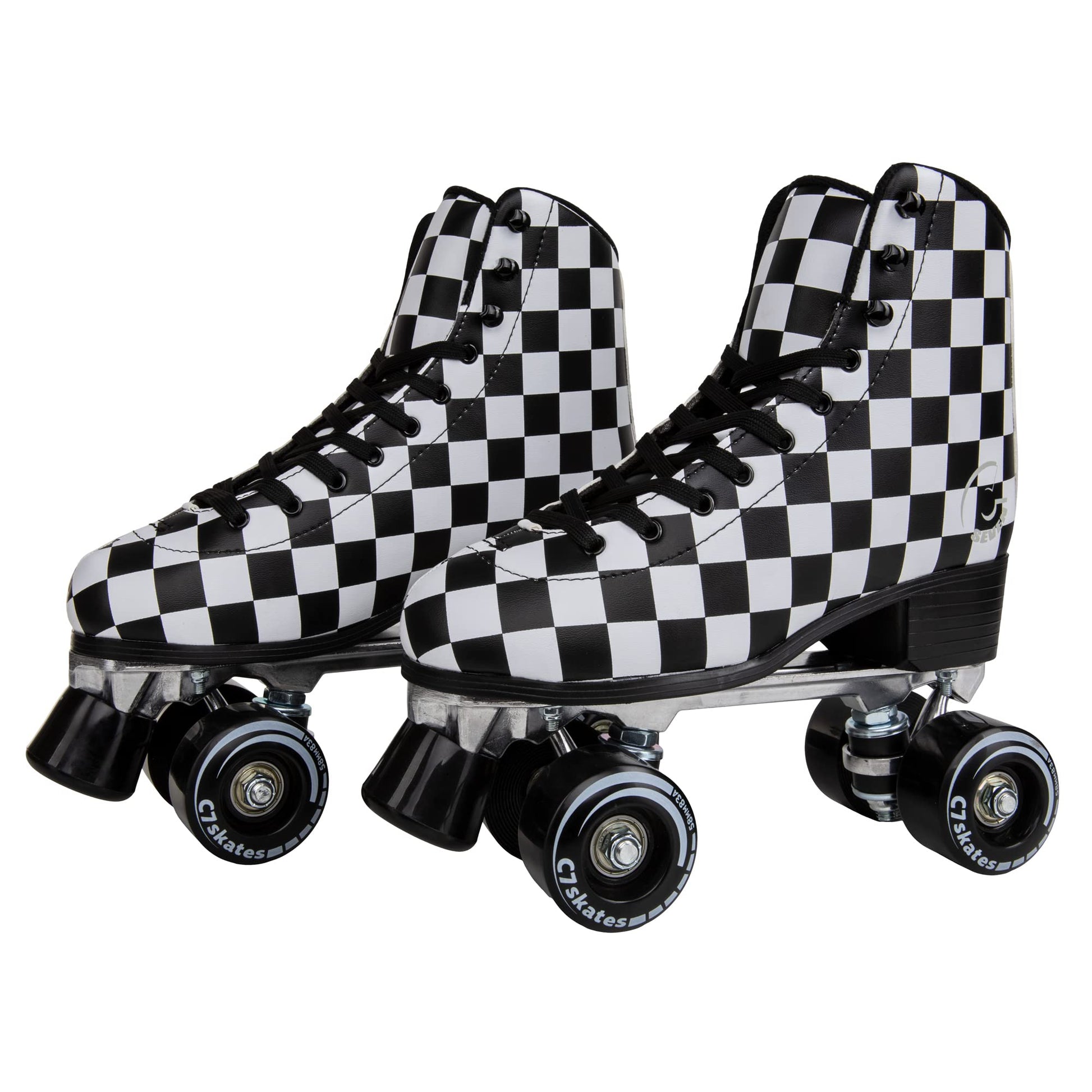 C SEVEN C7skates Cute Roller Skates for Girls and Adults (Duchess, Womens 8 / Mens 7)