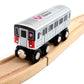 Muni Pals Munipals New York City Subway Wooden Railway (A Division/Irt) 7 Train/Flushing Express-Child Safe And Tested Wood Toy