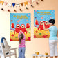 Neburora 2 Pack Pin The Mouth On The Crab Party Game 2 Large 21''X 28'' Posters With 48Pcs Stickers Ocean-Themed Birthday Party