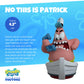 Youtooz No, This Is Patrick 4.3' Vinyl Figure, High Detailed Collectible By Youtooz Spongebob Squarepants Collection