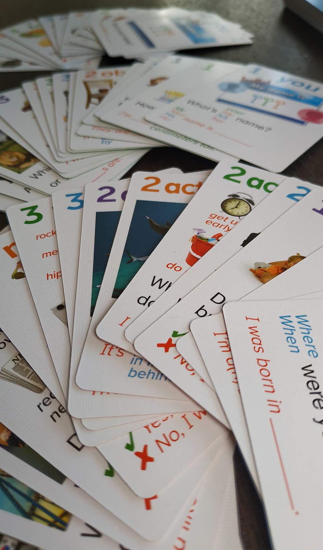 Ago Qna Esl Card Game For Learning English. 3 Level Box Set. Practice English Conversation Through Play!